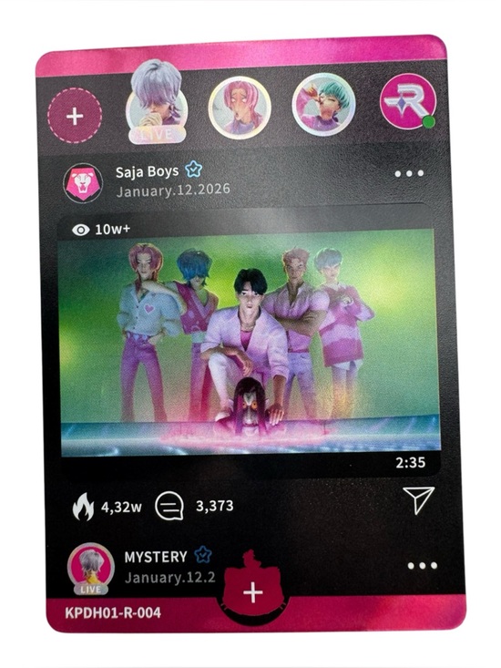 Kayou Other - 3 for $6 - KAYOU KPop Demon Hunters Trading Card Saja Boys R KPDH01-R-004 NM